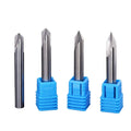 CNC Aluminum Chamfer Cutters Carbide Aluminum Chamfer End Mills 45 Degree 90 Degrees Chamfering Milling Cutters