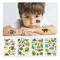 Creative Laser Cool Glitter Waterproof Cute Cartoon Dinosaur Temporary Tattoo