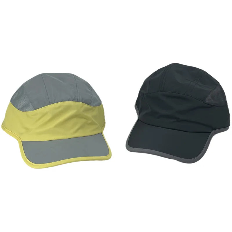 Niche Streetwear Women's Color-Blocked Sporty Duckbill Cap Custom Logo Summer-Ready Breathable Outdoor Promotional Hats