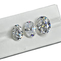 Oval Shape 5*7mm 1 Carat D Color VVS Synthetic Lab Grown Moissanite Diamond Gemstone
