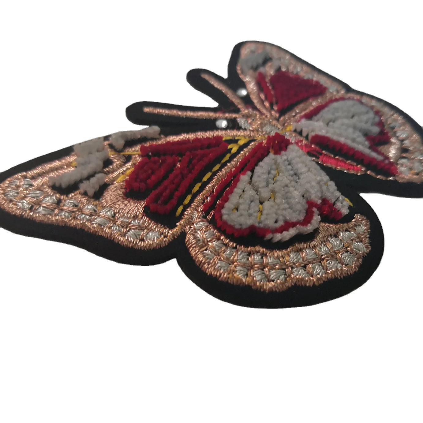 Wholesale Custom Chenille Patches with Iron Backing Embroidery Bags Shoes Accessories Embroidered Diamond Patch