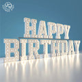 Lighting Big Marquee Light Large Plastic Letters 3d Backlit Letter