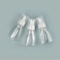 250ml 300ml  Frosted Foam Bottle Facial Cleanser Facial Mousse Foaming Bottle Hand Sitizer Plastic Separate Bottle