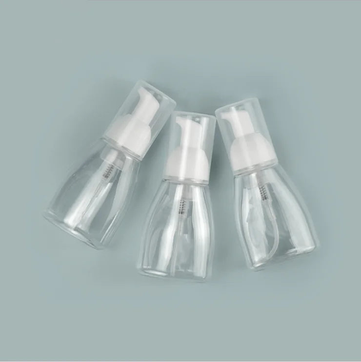 250ml 300ml  Frosted Foam Bottle Facial Cleanser Facial Mousse Foaming Bottle Hand Sitizer Plastic Separate Bottle
