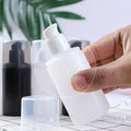 Fashionable 100ml Cosmetic Lotion PE Plastic Airless Packaging Pump Bottle with Screen Printing for Face Mask