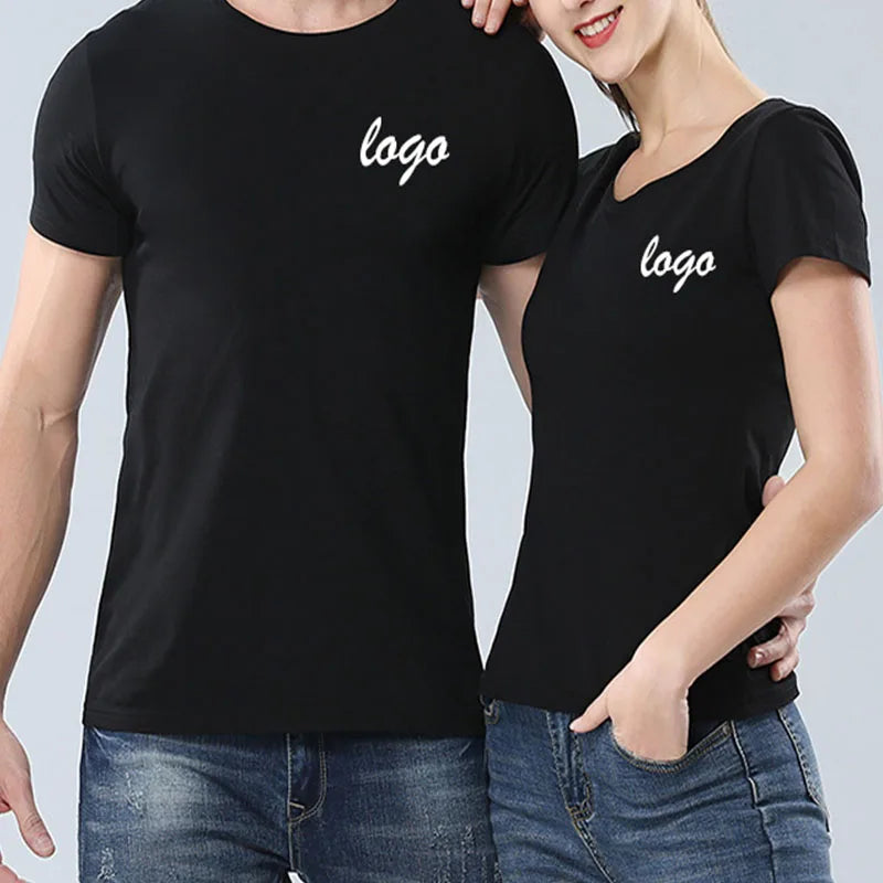 Blank Casual Solid Men's T-shirts 100% Polyester Knitted Sport Unisex Gym