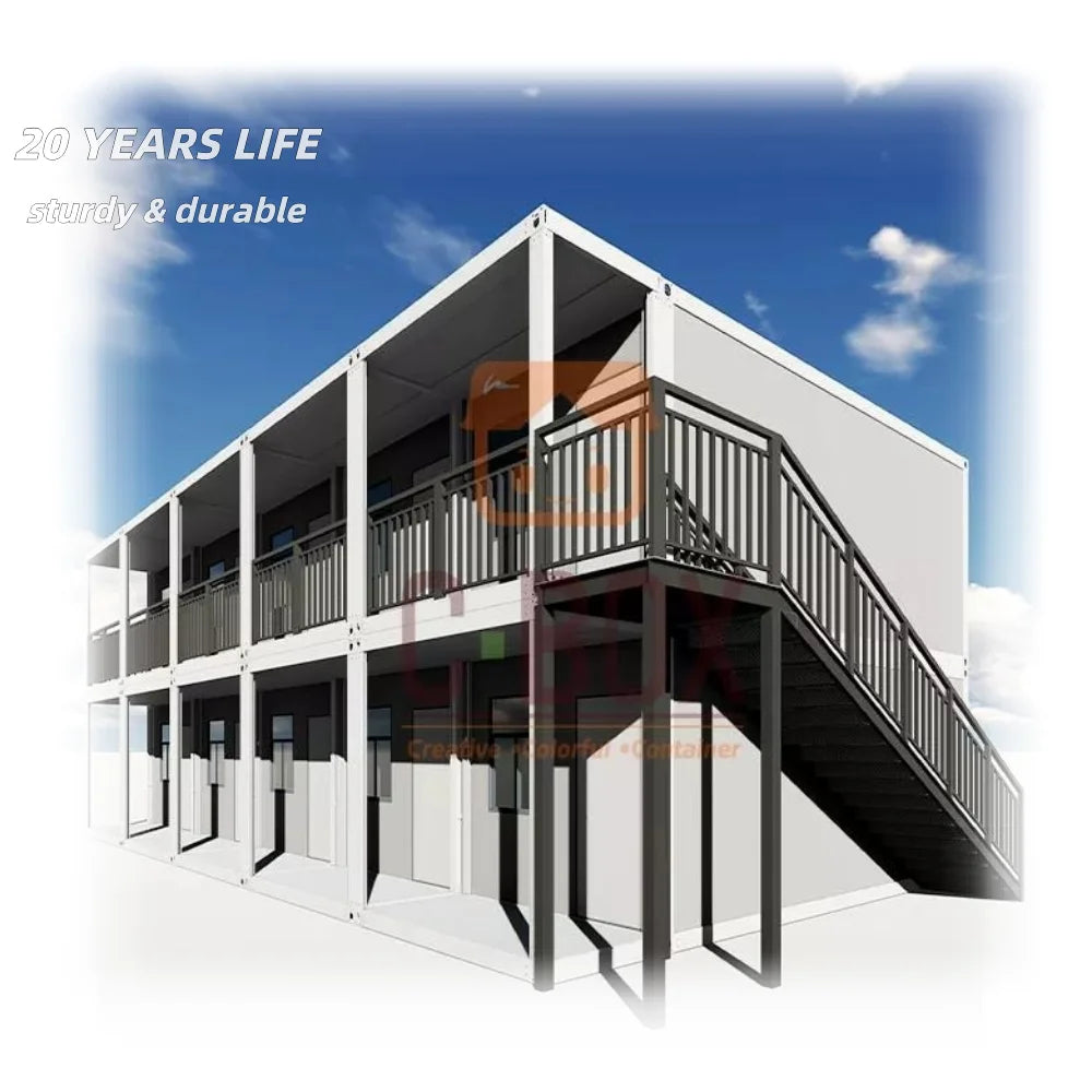 Cbox 2023 Prefabricated House Street Bubble Tea Mobile Container Shops Restaurant Fast Outdoor Food Kiosk Container House