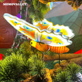 Momovalley LED butterfly Light Ornament Gracefully Outdoor Spaces the LED Lights Glow for Weddings Parties Special Occasions