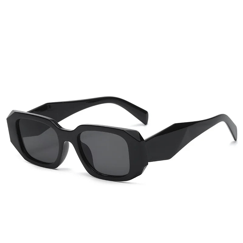 Hot Selling Designer Vintage Small Square Frame Eyewear Custom Logo UV400 Optical Attribute Sunglasses with Acrylic Lenses