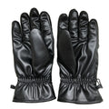 Sample Support Fur Thermal Touch Screen Ski Gloves Men Winter Black Winter Gloves Warm Waterproof Snowboard Leather Ski Mittens