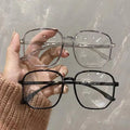 MK2310306 New Oversized Blue Light Blocking Glasses Women Spectacles Optical Frames Non Prescription Clear Lens Eyewear