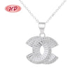 Irregular Personality Vintage Single Chain for Women 925 Sterling Silver Fashion Jewelry Pendent Necklaces