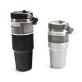Custom 30oz Portable Vacuum Temperature Control Travel Mug With Handle
