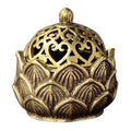Factory Price Incense Holder with Cover Home Decoration Small Lotus Pocket Hollow Out Incense Stick Burner