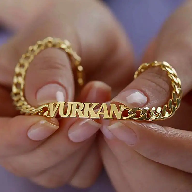 Factory Wholesale Customized Hip Hop Jewelry Personalized Bracelet for Men