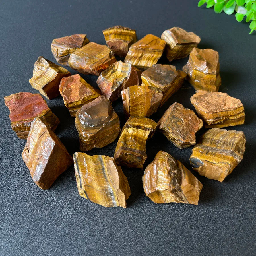 Wholesale Natural Raw Tiger Eye Rough Stones for Healing Stones Decoration