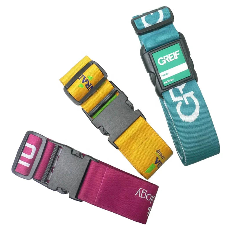 Heavy Duty Detachable Adjustable Long Cross Travel Luggage Strap Packing Belts Suitcase Bag Security Straps