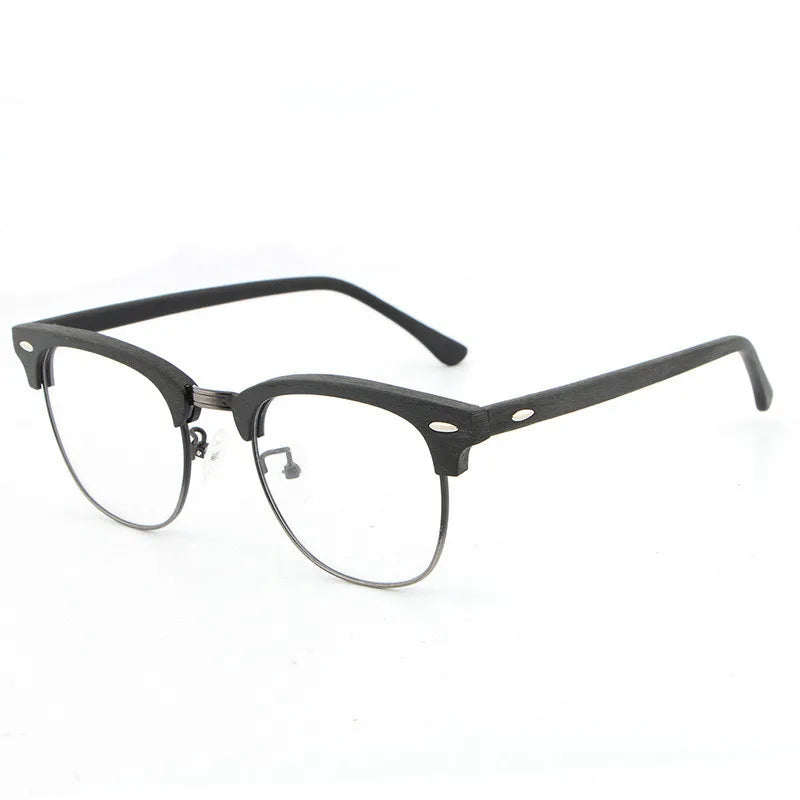 Top Quality Metal Glasses Frame Percription Eyeglasses Acetate Eye Glass Frames Optical Glasses for Women Men