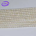 FEIRUN Wholesale 5mm off Round AA Freshwater Real Pearl Strand for Jewelry