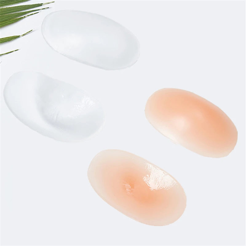 Reusable Silicone Soft Shoulder Pads Intimates Accessories Gel Height Enhancer for Dresses and Push-Up Shoulder Enhancer