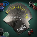 Hot-sale Products Waterproof No Crease Carbon Fiber Playing Card Carbon Fiber Name Card Sheet