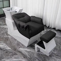 New Modern Backwash Shampoo Chair and Bowl for Salon