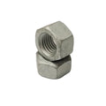 Factory Stock Metal HDG Hot Dip Galvanized Hexagon Hex Right Hand Thread Nut DIN934