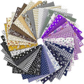 35pcs Floral Printed Fabric Squares Pre-Cut 100% Cotton Eco-Friendly High Quality Craft Fabric Bundles Quilting Patchwork DIY