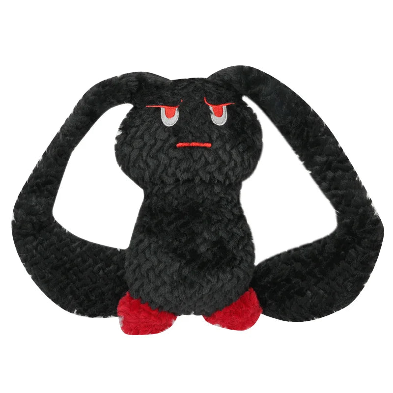 Crinkle Squeaky Dog Cats Interactive Toy  Plush Puppy Teething Toys  Dog Stuffing Chew Toy