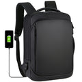 Factory Wholesale School Bags Large Capacity Leather Office Computer Bag Nylon Anti Theft Custom Travel Laptop Backpack With Usb