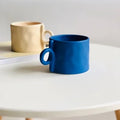 Nordic Style Twist Handlebar Design Hand Pinch Grain Strange Ears Large Capacity Ceramic Mugs