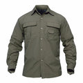 Wholesale Hiking Long Sleeve Quick Dry Shirts Tactical  Men Work Wear Outdoor Cargo Fishing Tactical Shirts for Men