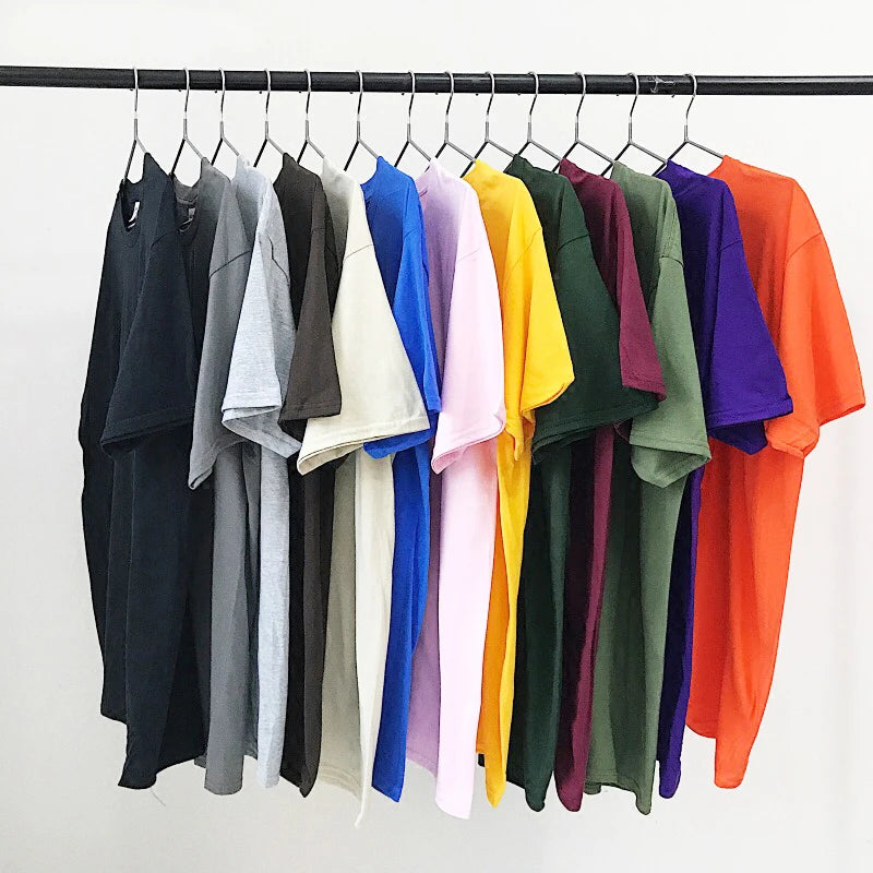 180gsm Soft Quality Best Sell Many Color Custom logo Add Your Own Design Make Brand 100 Cotton Men's Shirt