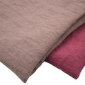Hot Selling Plain Color 14s Pure Linen Fabric Eco-friendly Breathable Wholesale for Clothing
