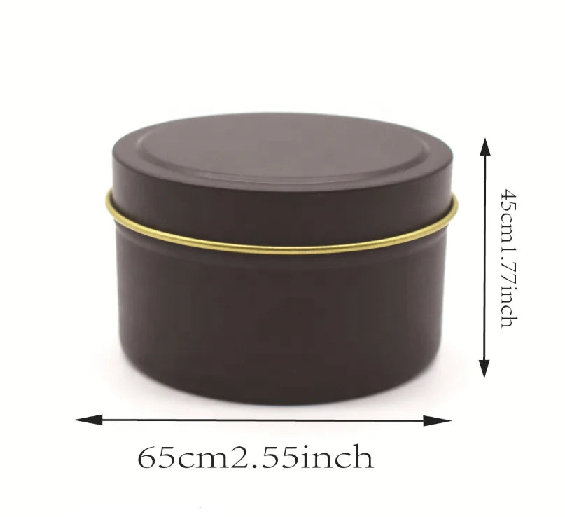 Wholesale 4oz Food Safe Tinplate Airtight Metal Jars with Slip Cover for Fertilizer Rice Corn Seeds Storage-Custom Colors