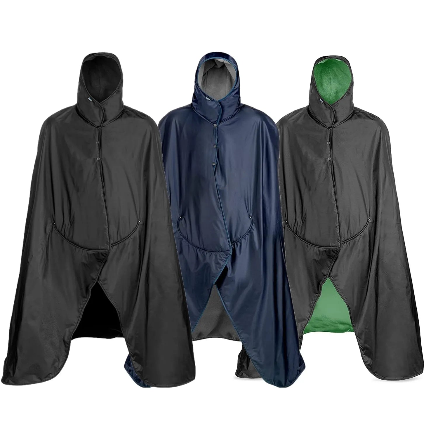Hot Sale Waterproof Warm Fleece Outdoor Stadium Hooded Blanket Extreme Weather Hooded Blanket