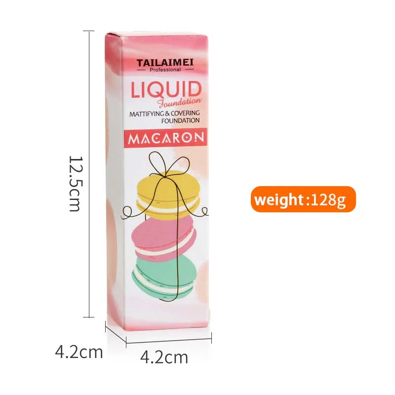 TLM Telamy Foundation Liquid Brightening Concealer Natural Skin Lasting Anti-sweat Non Fading Foundation Liquid