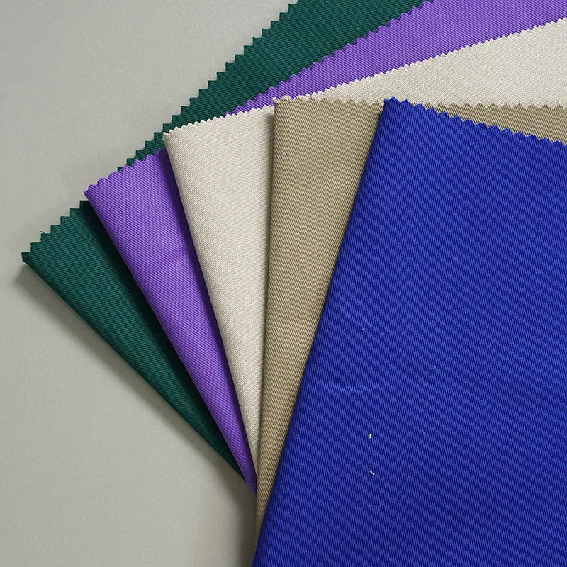 Comfortable 65% Polyester 35% Cotton Breathable Woven Twill Fabric Cargo Pants Plain Dyed Uniform Workwear Bag Boys Mattress