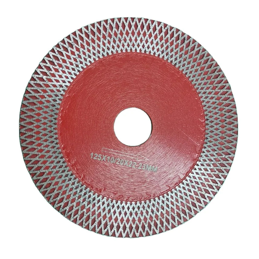 High-end Quality Diamond Disk 115/125/180/230mm Mesh Thin Turbo Cutting Saw Blade for Porcelain Tile Cutting Disc