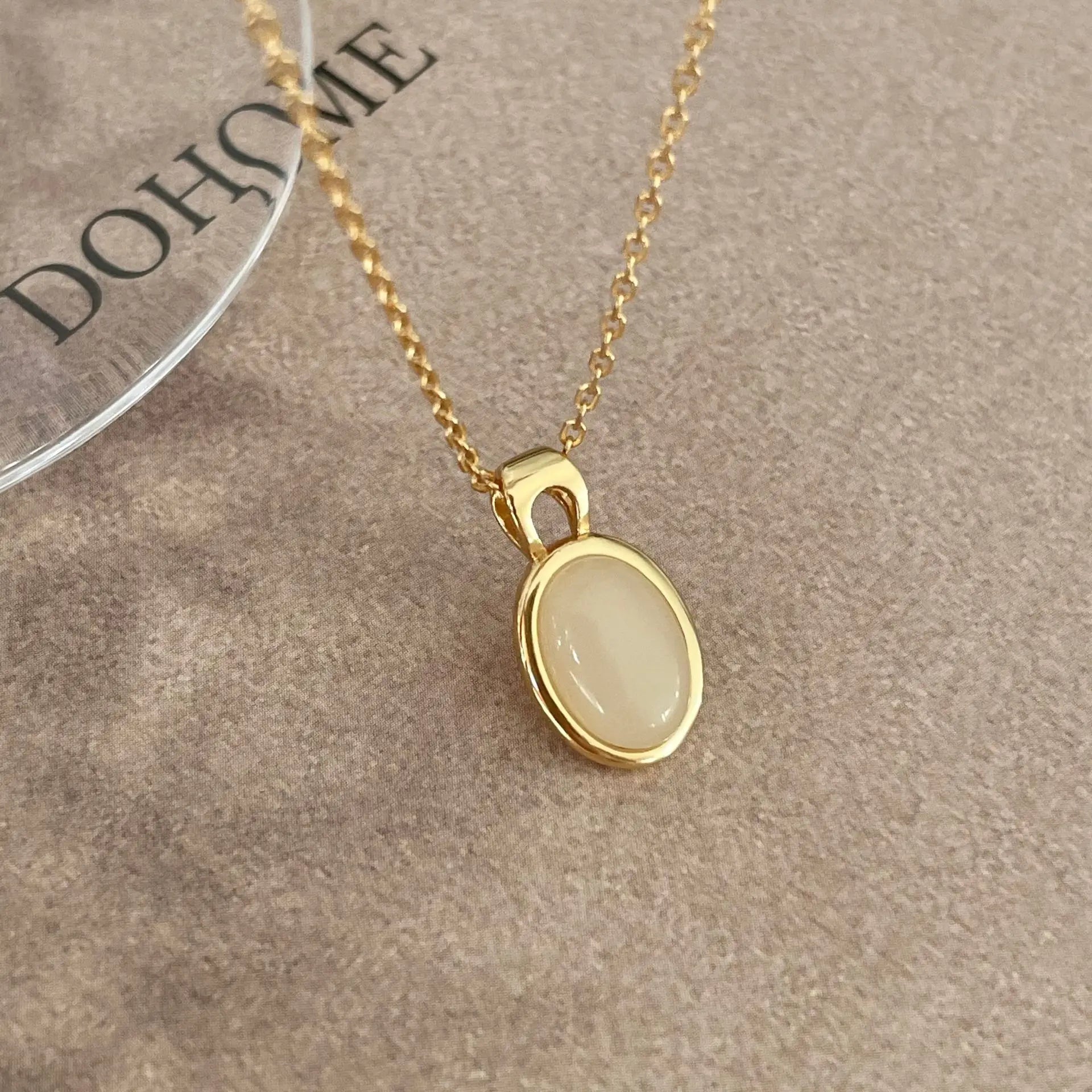Fashion Gold Necklace Crystal Jewelry Necklace 925 Sterling Silver Crystal Necklace Wholesale