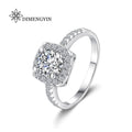 1 2 3 Carat New Model 925 Sterling Silver Moissanite Ring Luxury Jewelry Engagement Ring for Wedding Women