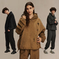 Heavyweight 450GSM Men's Vintage French Terry Oversized Pullover Hoodie Acid Wash Distressed Ripped Hole for Autumn