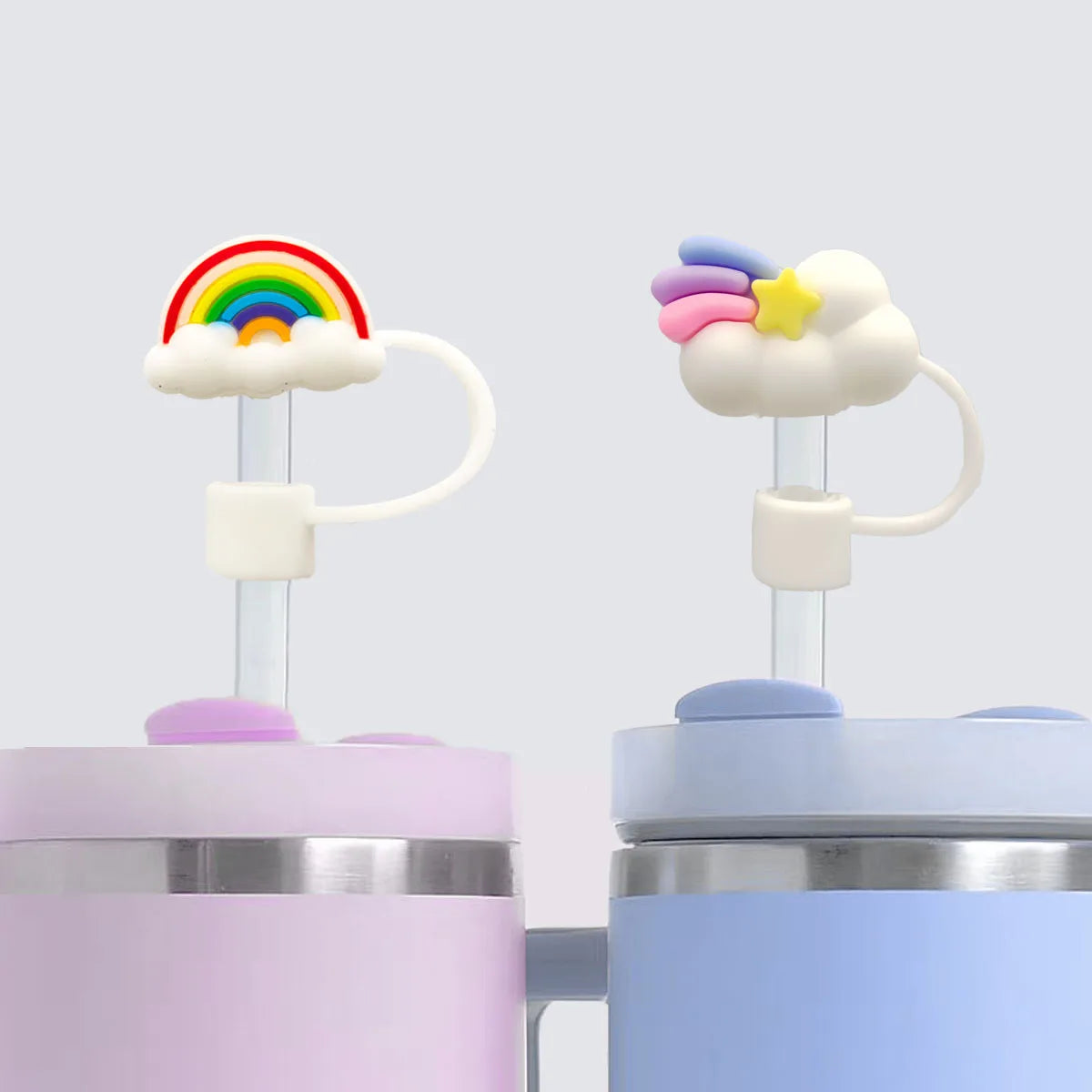 Cartoon Cute PVC Rubber Dust Cap UV Printed Custom Logo Exquisite Fashion Design Promotional Use