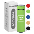 500ml Stainless Steel Smart Luxury Vacuum Insulated Double Walled Travel Vacuum Coffee Mug Water Bottle  with Custom logo