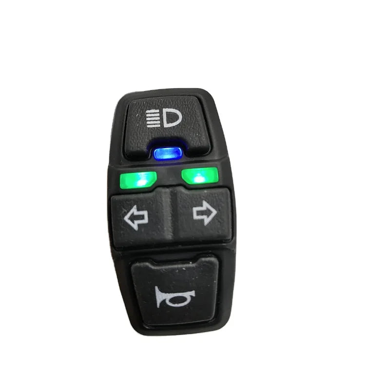 Frontlight+Horn/Cruise+Turning Light Switch Dk336-2 Scooters Electric Bicycle Intelligent Mountain Bike ATV Tricycle Diy Parts