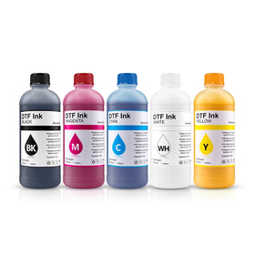 OCBESTJET High Quality 500ml Vivid Color DTF Textile Printer Anti-clogging Film Ink for Epson L1800 L805 XP600 I3200 Printer
