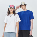 Bulk Wholesale Customized Logo Printed Knitted Summer Casual O-Neck Oversized Fit 220 GSM 100% Cotton Eco-Friendly Breathable