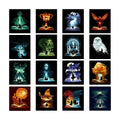 5D Square/Round Full Diamond Animal Picture Deer Portrait Painting Wall Home Decoration Adult Crafts Simple Gift