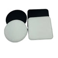 Hot PU Leather Sublimation Blanks Custom Rubber Cup Coaster for Personalized Sublimation Printing