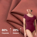 Stock Lot Spandex 20 Polyamide 80 Smooth Elastic Gymnastics Leotard Fabric